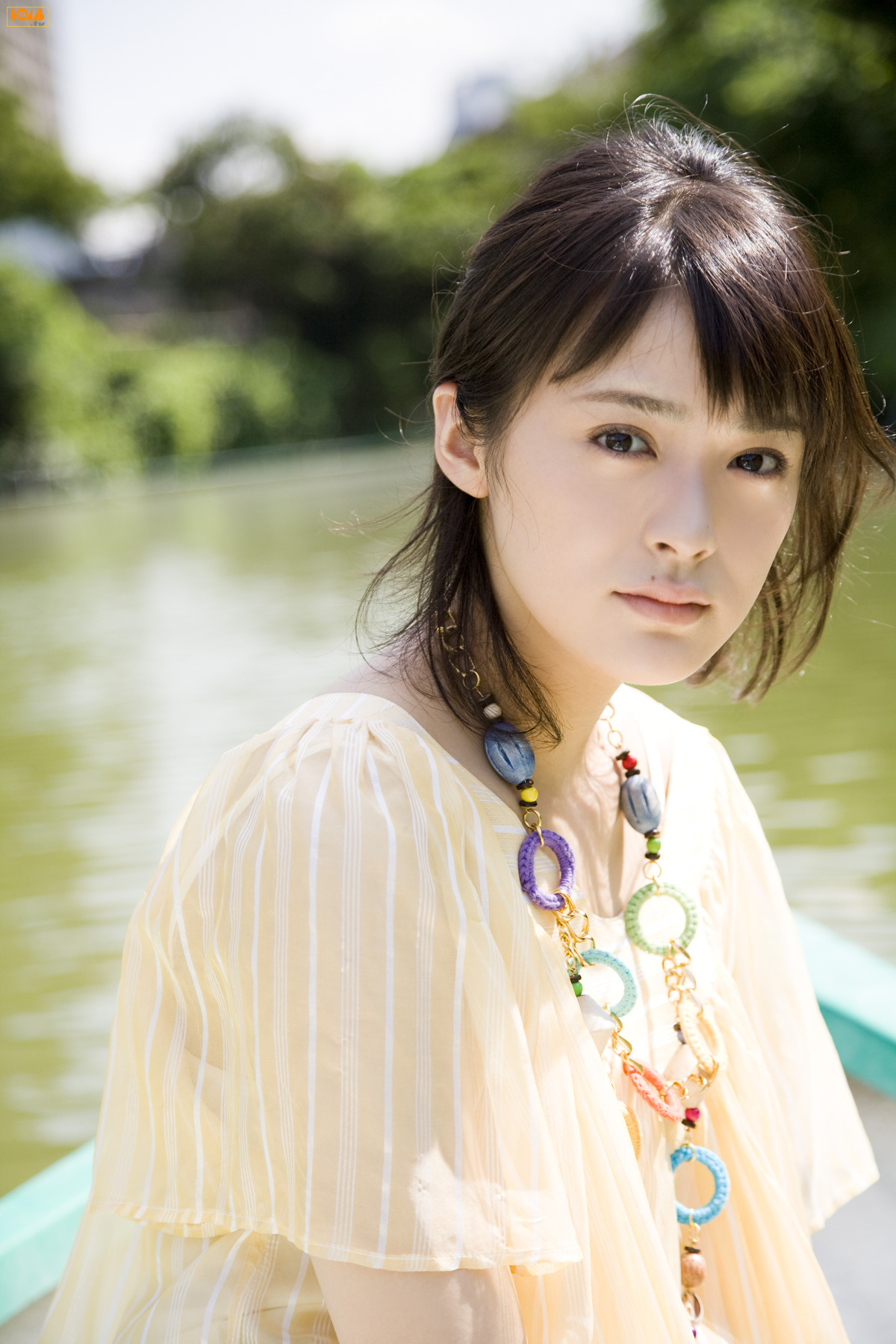 贯地谷诗穗梨 Shihori Kanjiya  Bomb.tv 清纯MM户外写真照